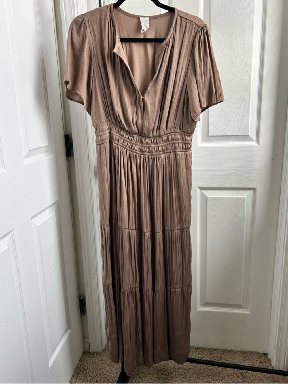 Joie tiered maxi dress